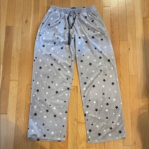 Tommy Hilfiger fuzzy star pattern pyjama bottoms